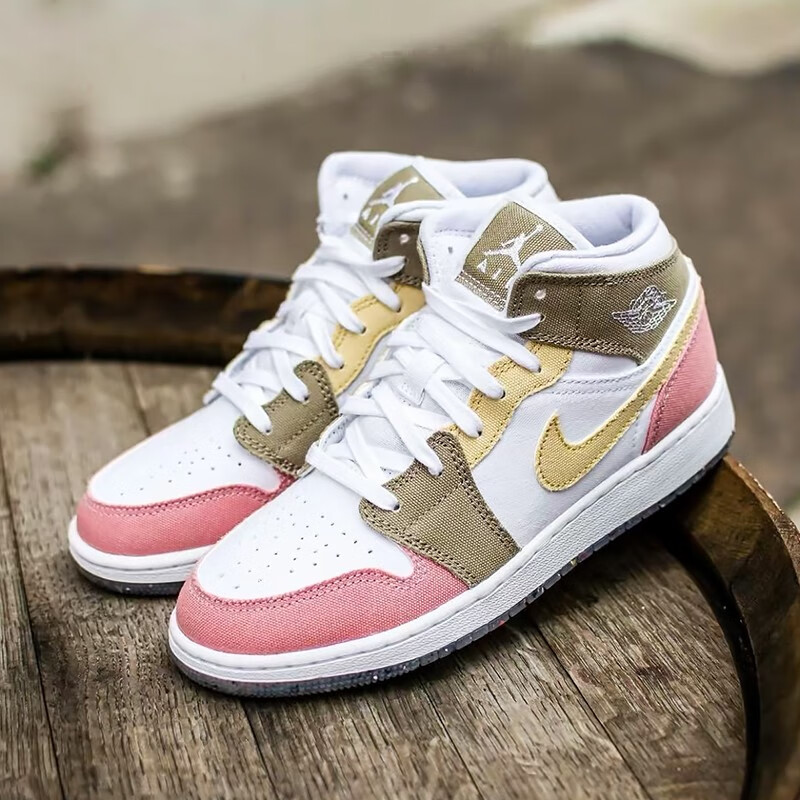 【现货】耐克 jordan 1 aj1海军蓝男女情侣篮球鞋 554724-554725-131