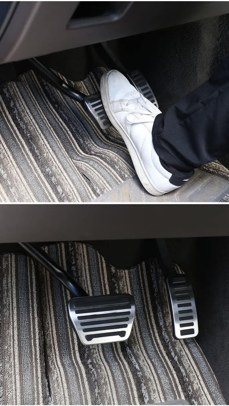 13-21款路虎揽胜运动版行政刹车油门脚踏板星脉发现5卫士内饰改装 12