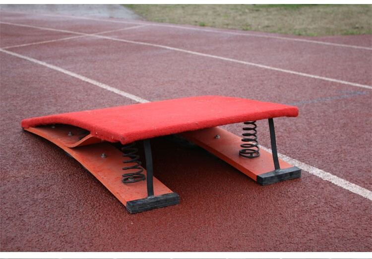 【轻奢高端】s型起跳板 体操弹力助跳板 弹簧踏板 田径体操运动器材 s