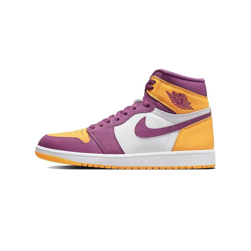 jordan 1 aj1乔1女高帮运动篮球鞋ct4897 dc0500 白黄粉 亡灵节dc0500