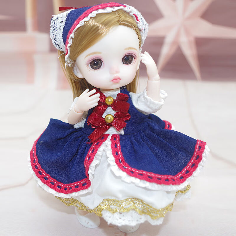 迪士尼(disney)洛丽塔娃娃玩具女孩30厘米换装大芭比公主儿童仿玩偶