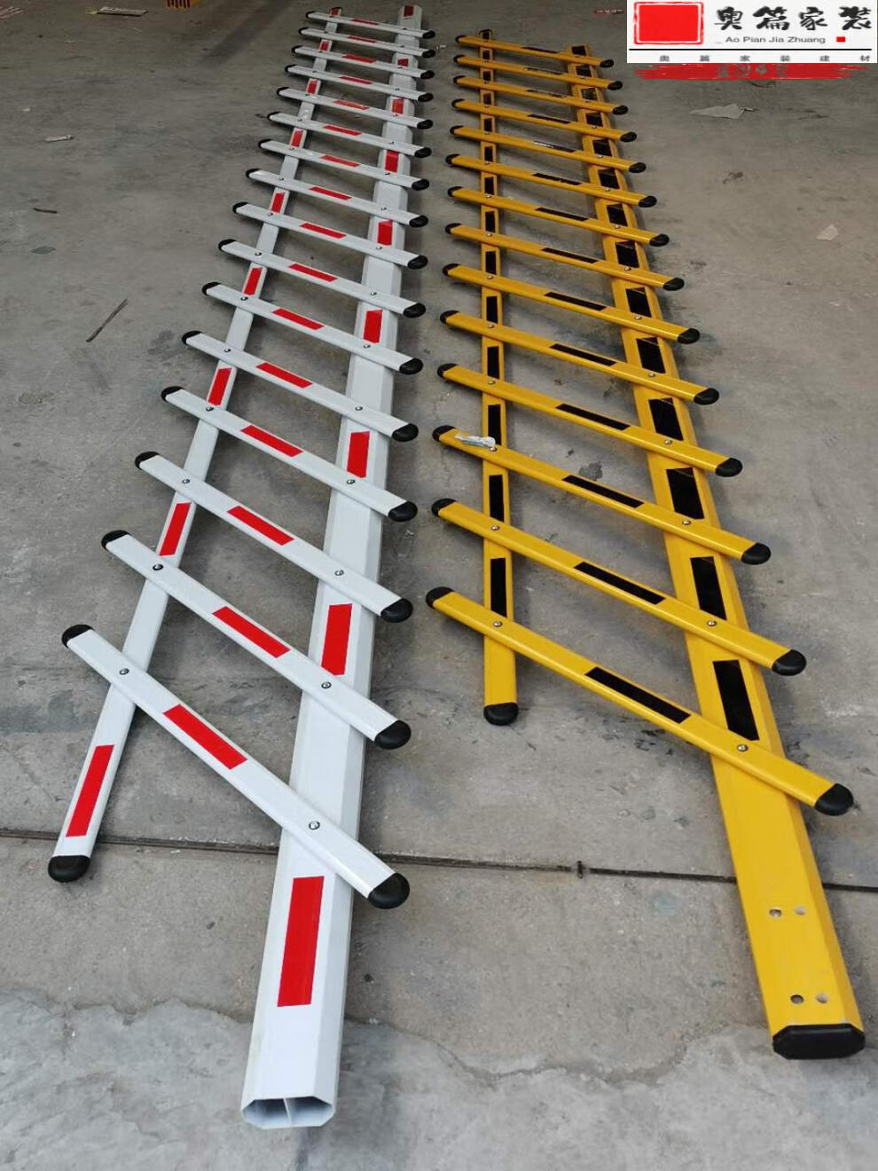 道闸杆八角直杆停车场铝合金杆小区门禁起落车杆起落栅栏挡车栏杆贵盈