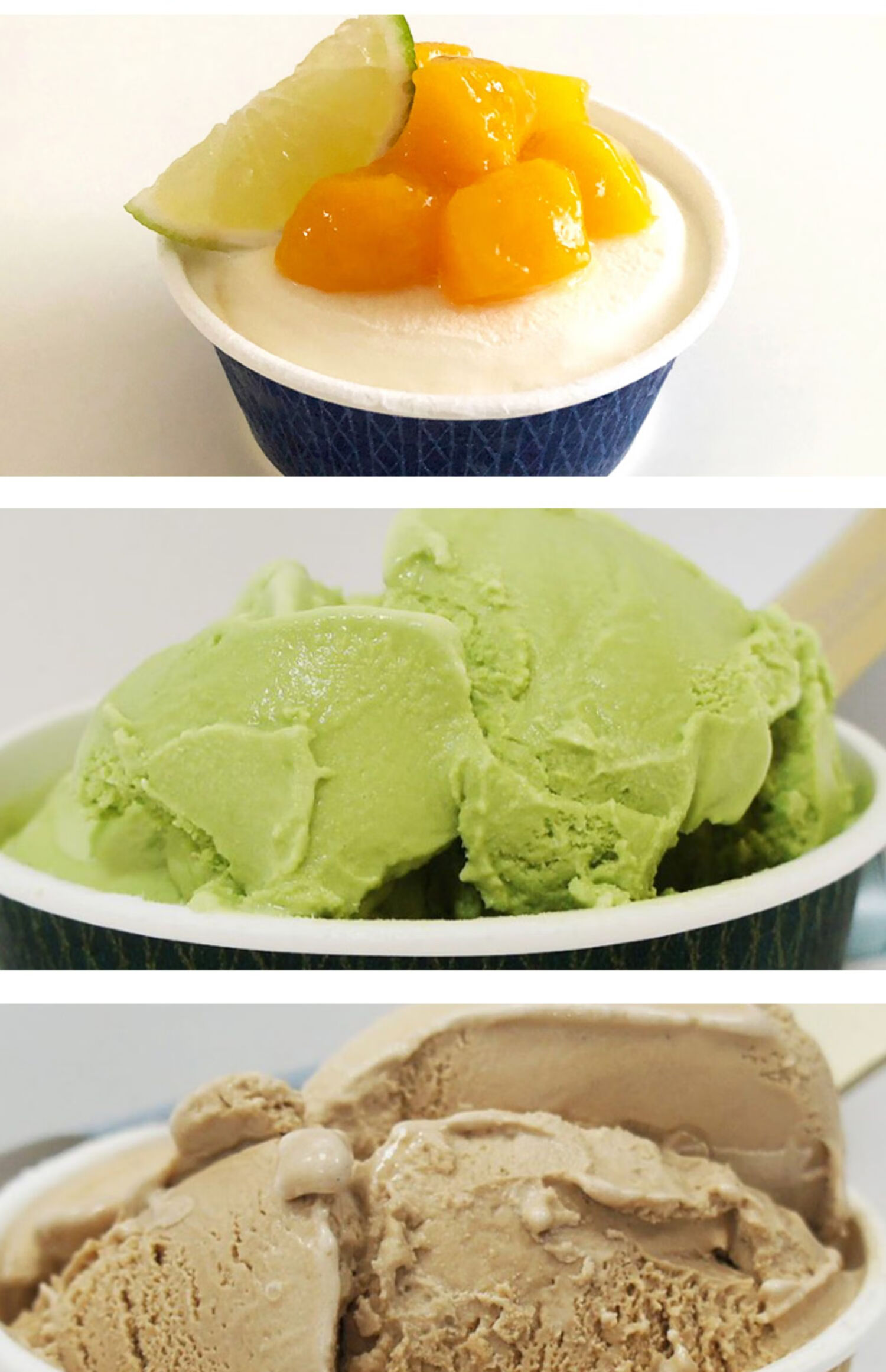 冰淇淋碗装抹茶冰激凌另有咖啡红豆口味雪糕杯mow草莓口味冰淇淋一碗