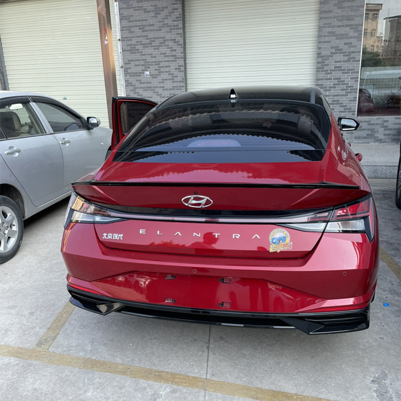 新伊兰特尾翼七代伊兰特尾翼2021伊兰特尾翼伊兰特前铲伊兰特改装 gt