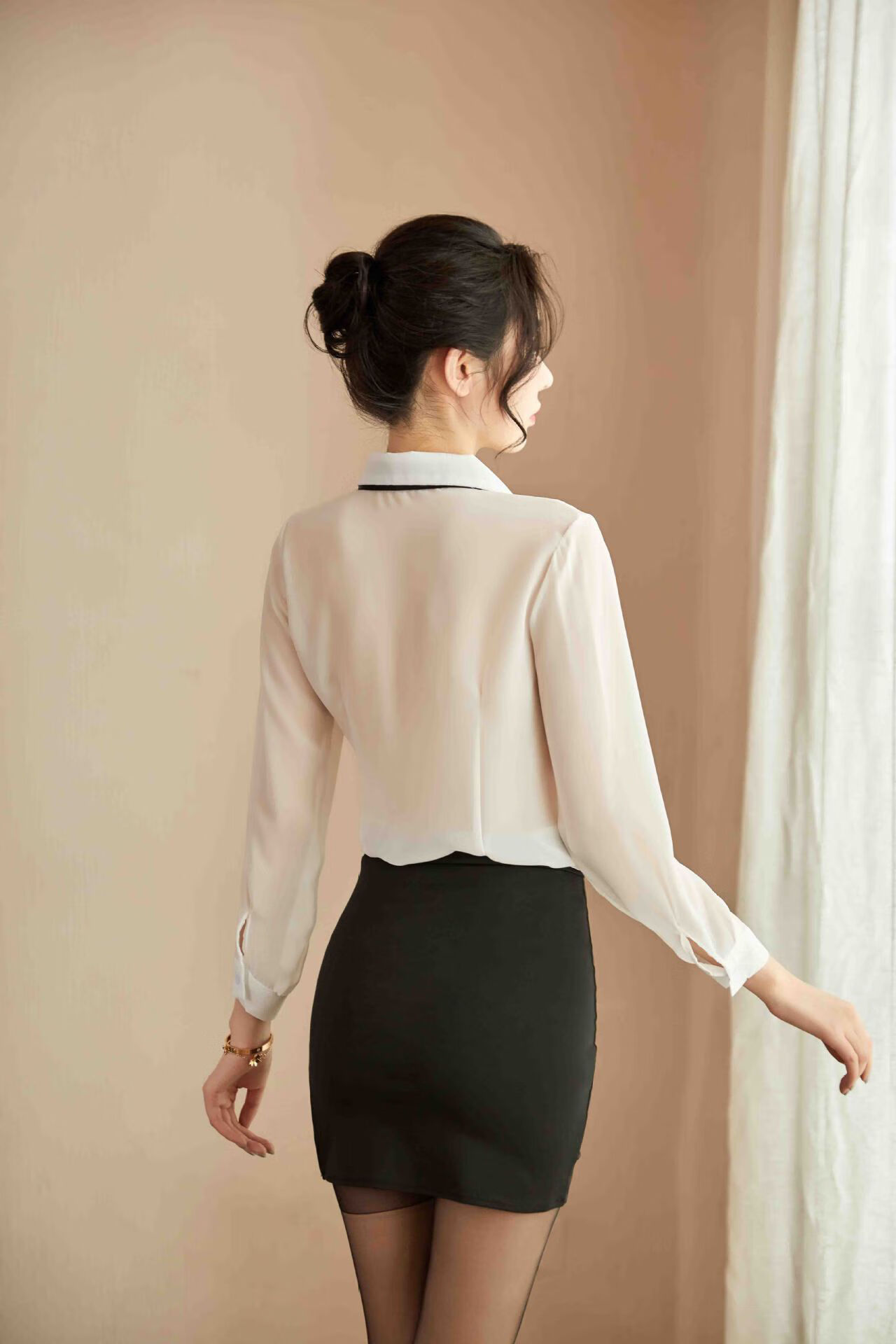 情趣性感内衣女士 性感紧身包臀秘书教师职业套装 cosplay诱惑制服