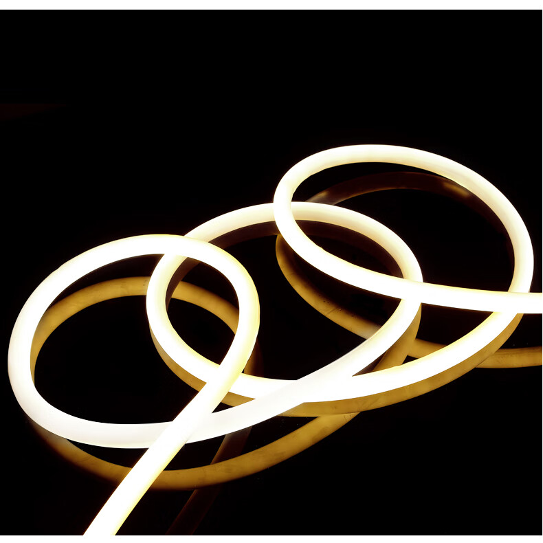 雷士照明旗舰官方同款超亮led柔性防水圆灯带广告牌霓虹软灯管白光