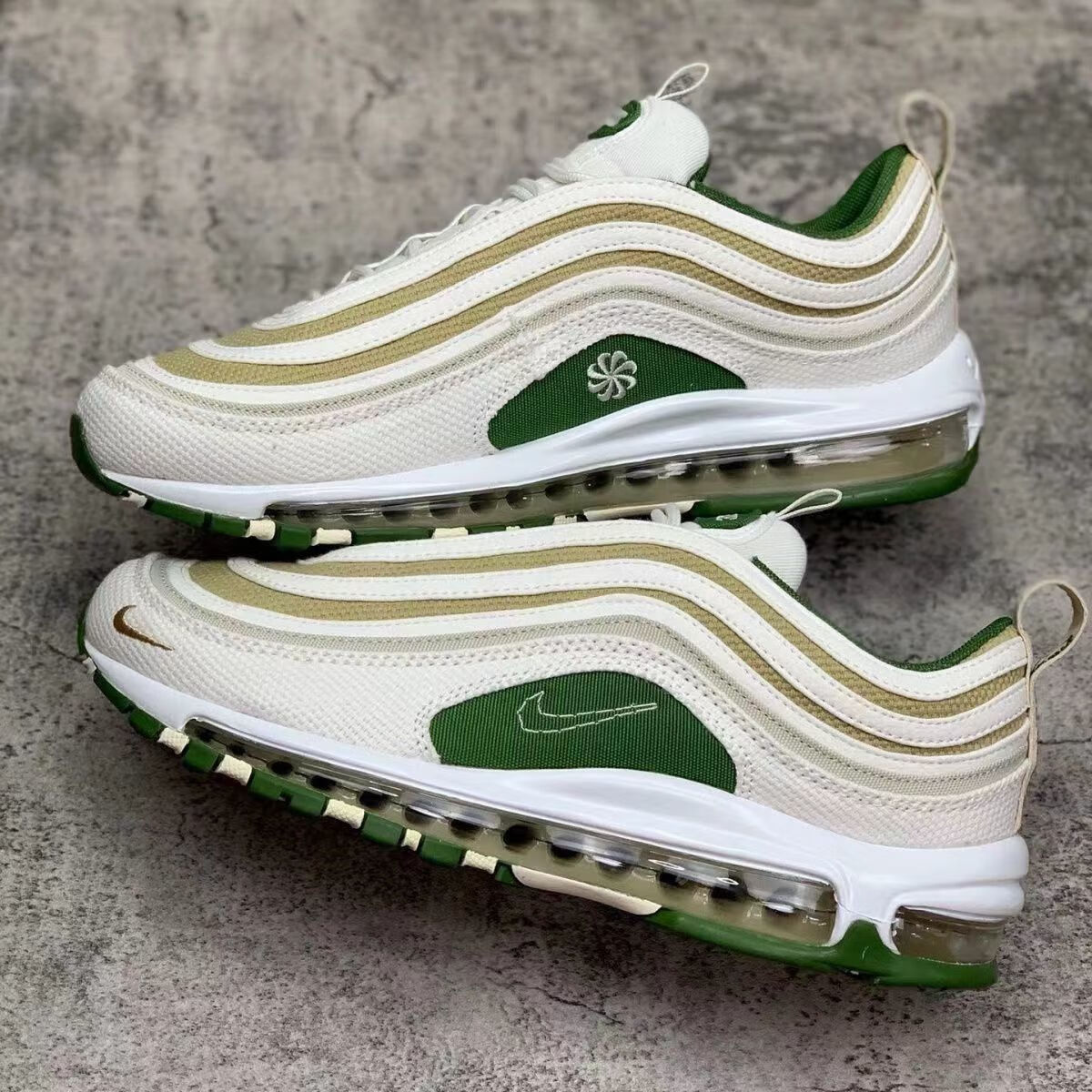 air max97子彈頭 燈芯絨 軟木塞 低幫男女全掌氣墊休閒運動跑步鞋