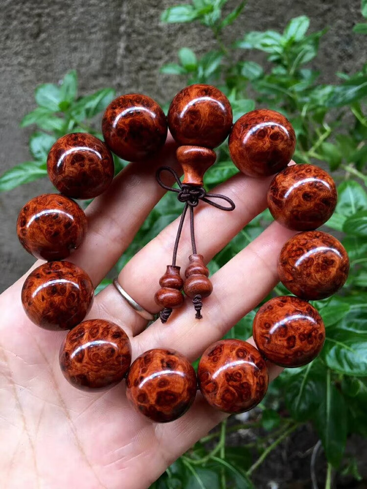 昙莲 紫油木手串男2.