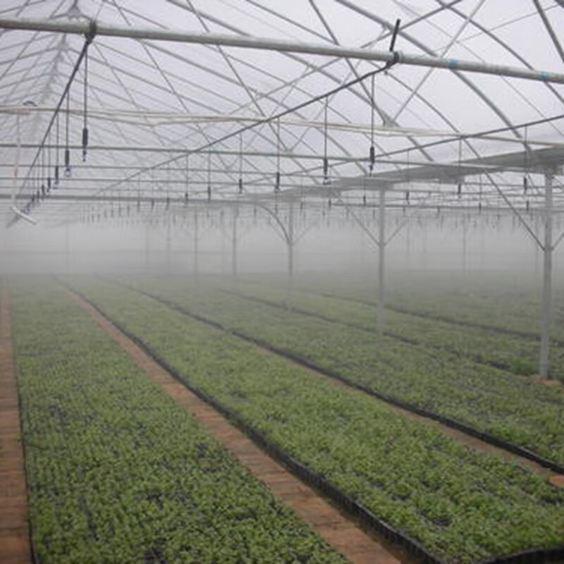 大棚吊喷大面积降温雾化喷头微喷浇水菜地温室喷淋洒水打药机100米4