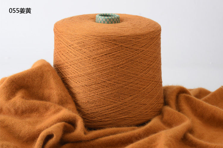 378一斤高端纯山羊绒线正品机织手编细羊绒毛线不掉毛不起球浅灰色