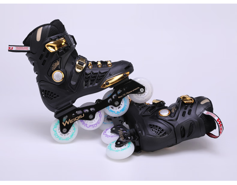 平地花式轮滑鞋专业平花轮滑溜冰鞋成人男女初学者儿童花式滑冰旱冰鞋