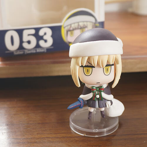 吾王手办版公仔阿尔托利亚星人呆毛王漫画了解盒蛋 048款 黑骑saber