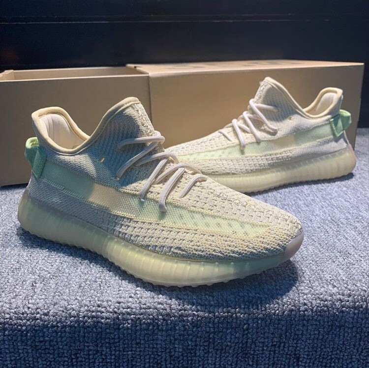 2022新款椰子鞋男350黄油纯白天使女潮鞋满天星莆田品牌运动跑鞋askl