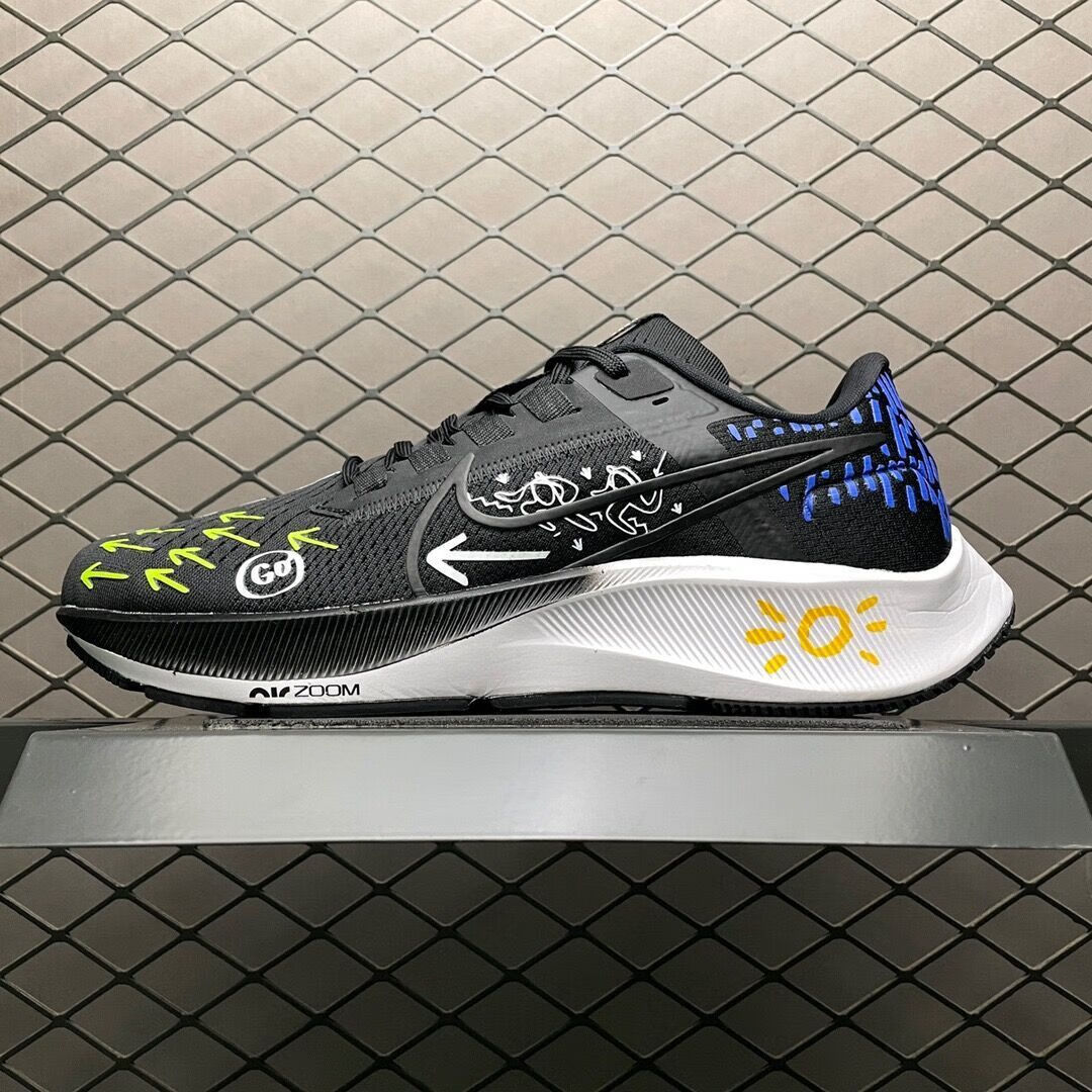 高版本纯原12f1官方登月飞马代跑步鞋男女内置气垫透气缓震代纯原涂鸦