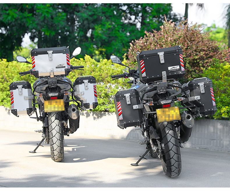 摩托车尾箱bmw宝马g310gs防水铝合金边箱后尾箱改装配件定制款发动机