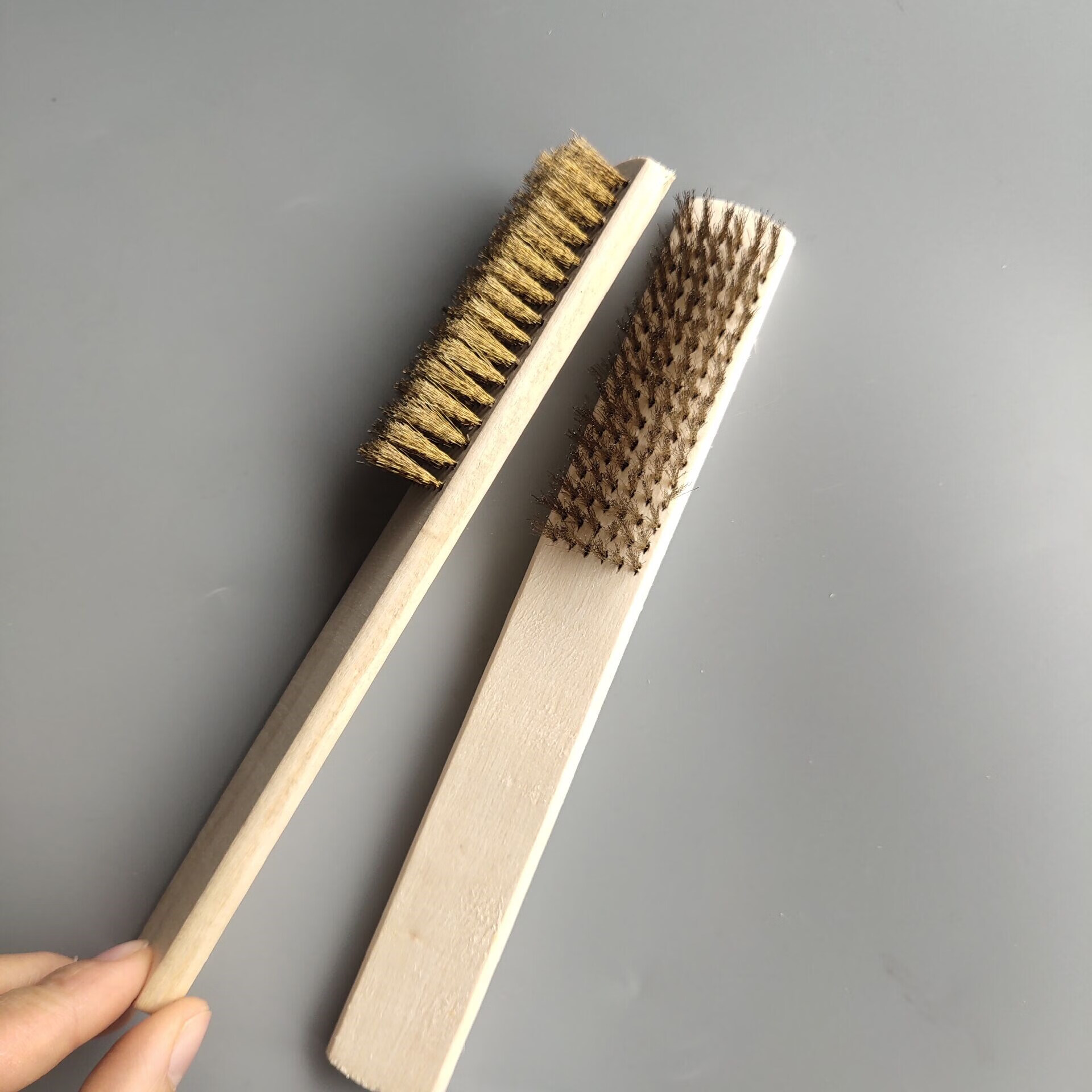 钢丝刷工业用除锈迷你小牙刷清洁铜丝刷不锈钢钢丝刷子硬毛铁牙刷 小