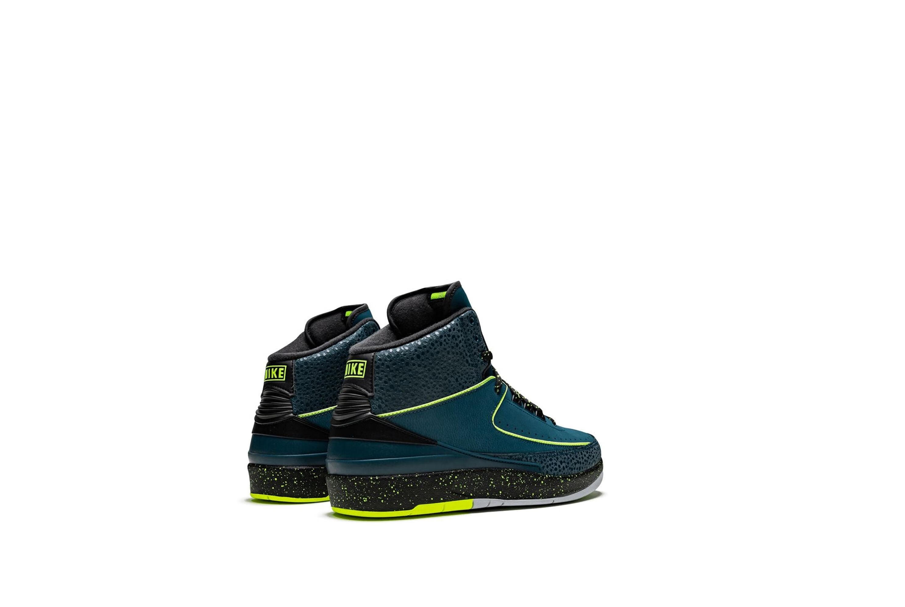 jordan 男士air jordan 2 retro运动鞋385475303 蓝色 us7【图片 价格