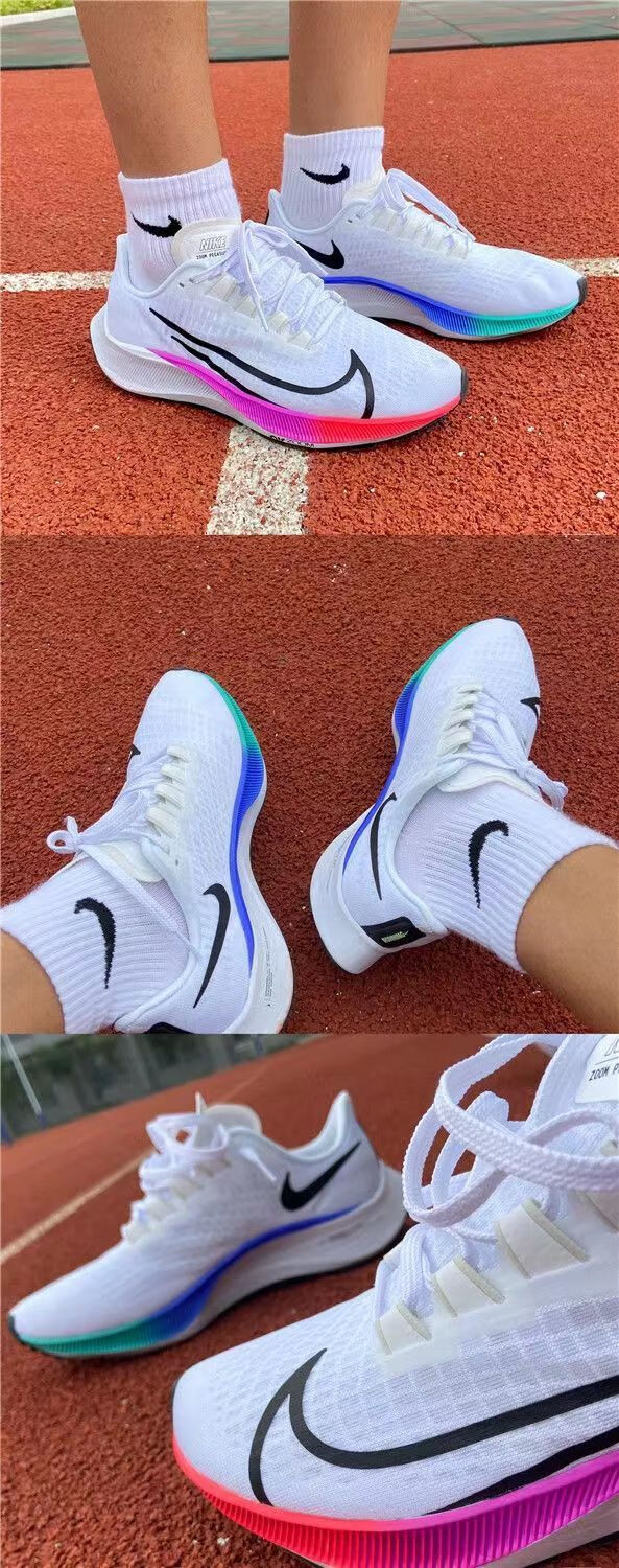 苏炳添同款飞马37正版真品飞马38登月气垫训练软底缓震跑步运动鞋37代