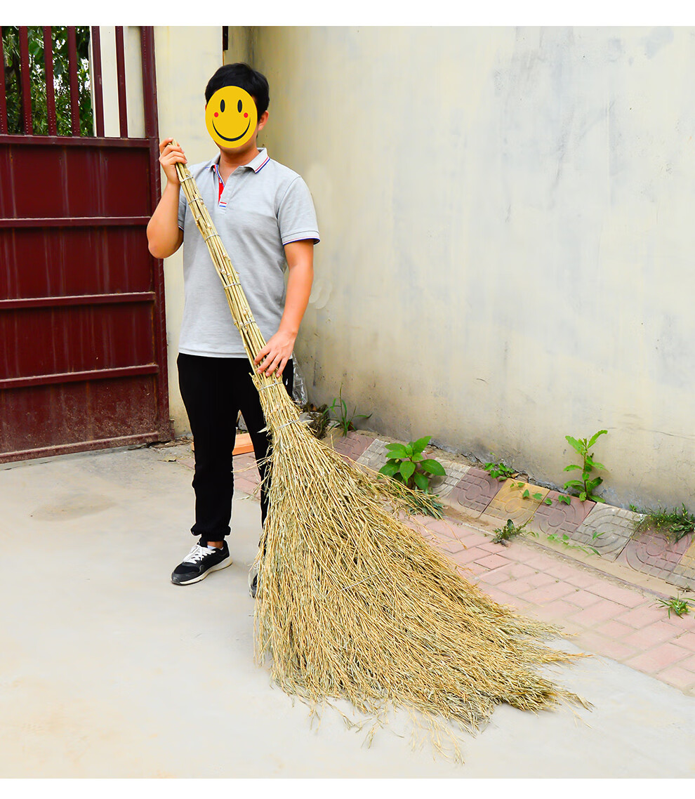 环卫大扫把5斤两把装户外加大加宽扫院子扫帚竹笤帚竹扫把