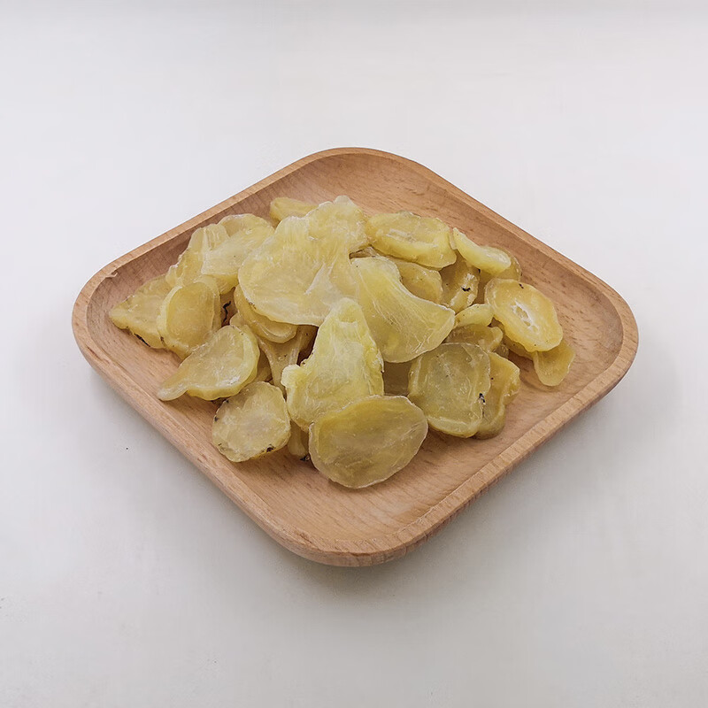 中药材江油炙白附片白香附子去皮蒸熟制附片炮附片白顺片500克