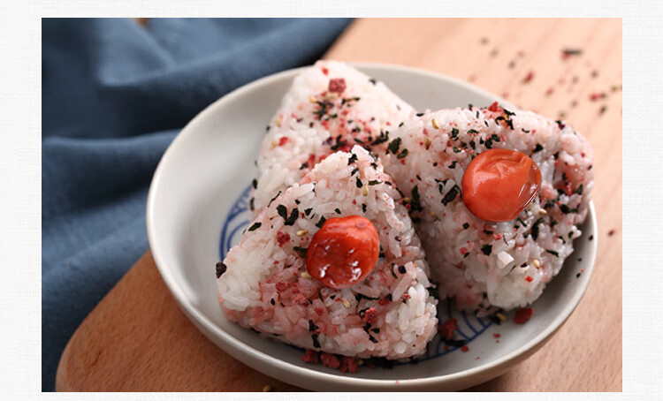 紫苏调味梅盐渍梅子日本料理深夜食堂饭团梅干茶泡饭170克 紫苏鲣鱼