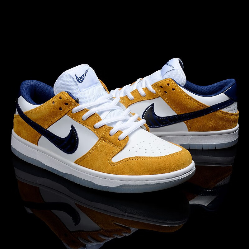 sb板鞋男鞋低帮low女鞋紫金湖人影子灰 aj联名款 36【图片 价格 品牌