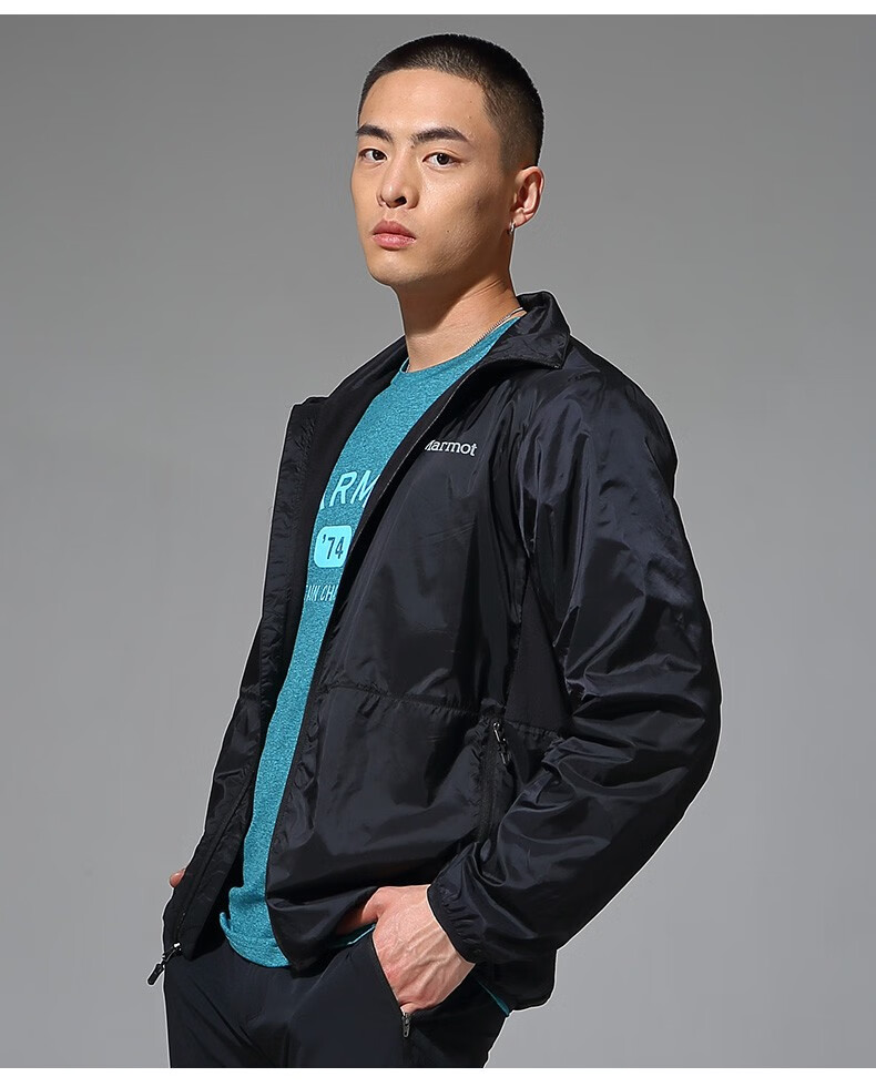 marmot土拨鼠无帽神衣男 e28007 2975北极蓝 m【图片 价格 品牌 报价