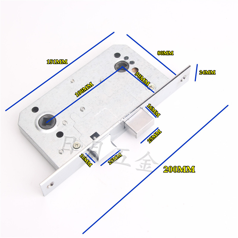 优品大地迪高a2防火门锁防火锁消防门锁通道门锁耐高温消防认证定制