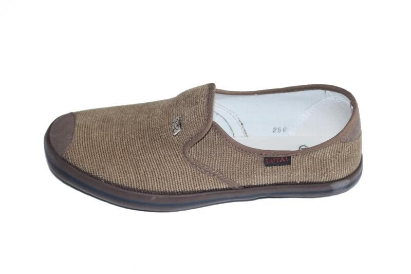 山东鲁泰男士潮流时尚单鞋布鞋休闲软底耐磨散步鞋懒人工作劳动鞋 浅