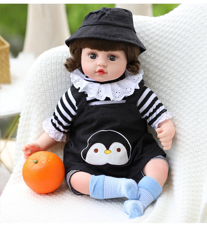 仿真娃娃玩具婴儿女孩软硅胶全软胶洋娃娃重生睡眠会说话的假娃娃277