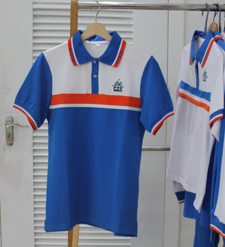 玺柠新款番禺区初中校服公立教育统一短袖短裤t恤中学生男生短袖155cm