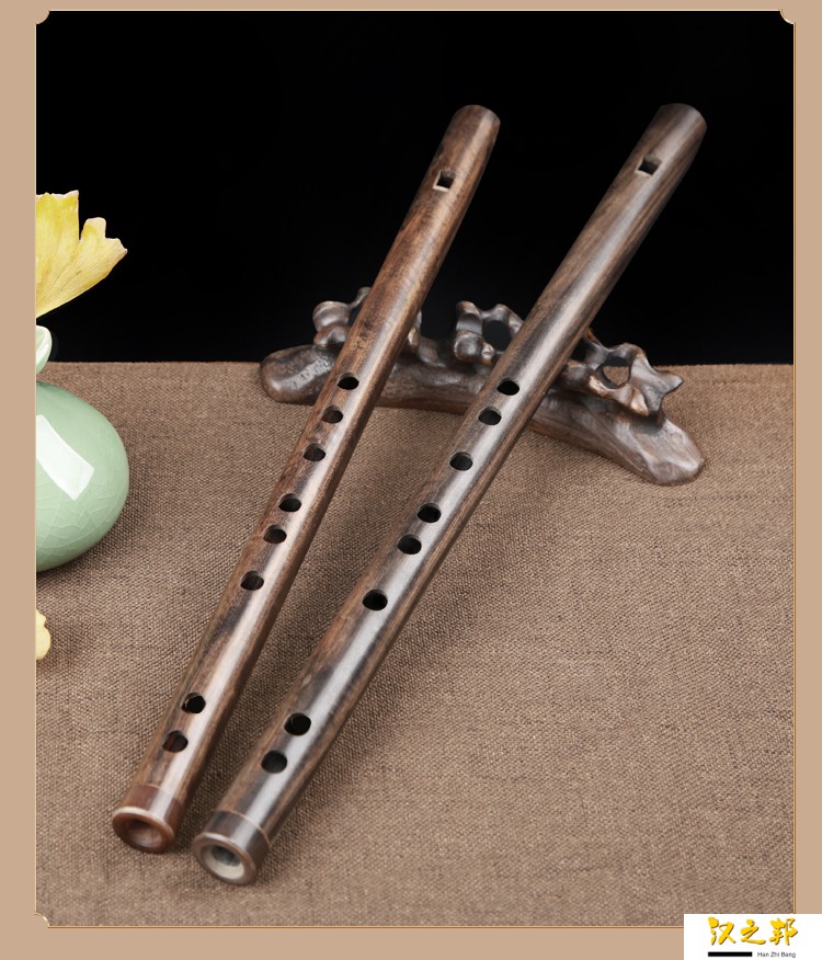 无膜老红木顺笛学生中老年专业演奏 实木竖笛e(通用款)【图片 价格