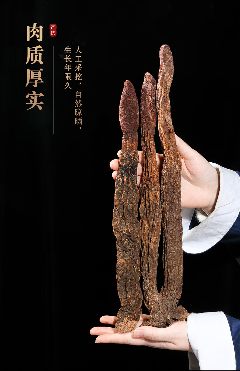 锁阳3根500g阿拉善金锁阳切片易搭肉苁蓉淫羊藿泡酒料【图片 价格