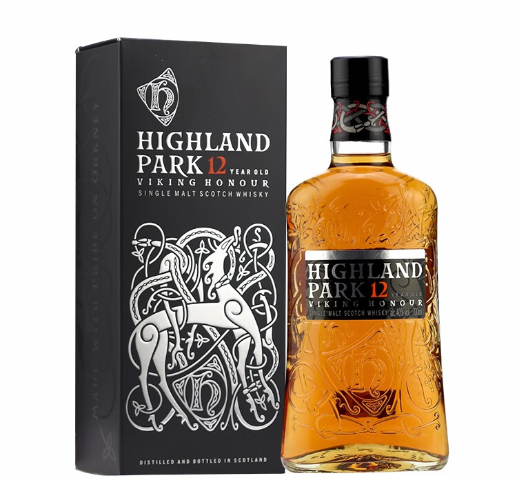 高原骑士highland park 单一麦芽苏格兰威士忌 洋酒原装进口 高原骑士