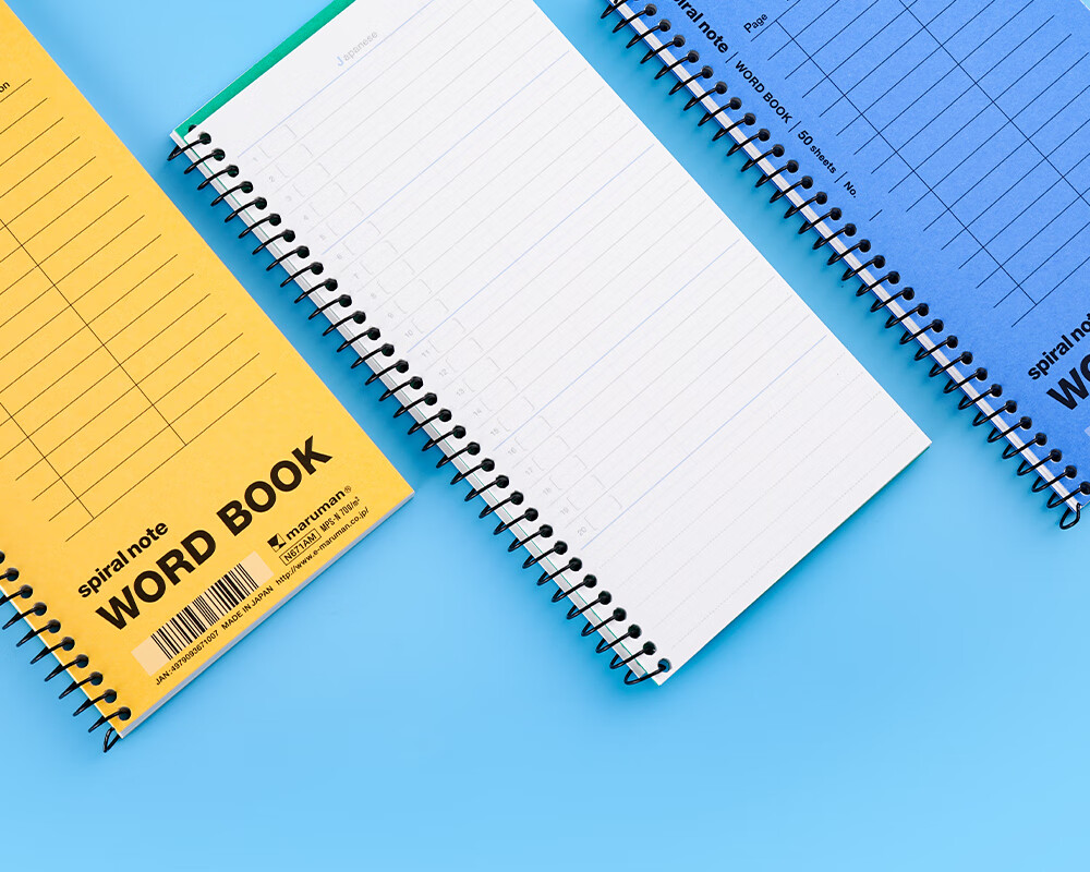 note彩色英语单词笔记本学生用课堂随堂记英语b5练习本 b5 黄色【图片