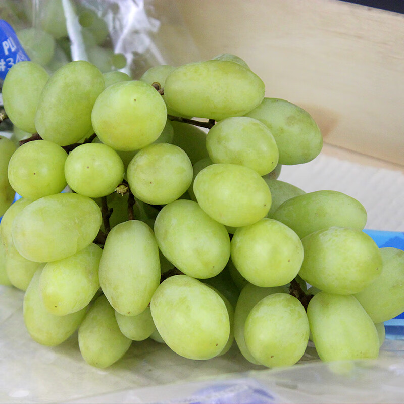 顺丰4斤秘鲁进口无籽青提秋天脆提子新鲜水果非阳光玫瑰葡萄1500g