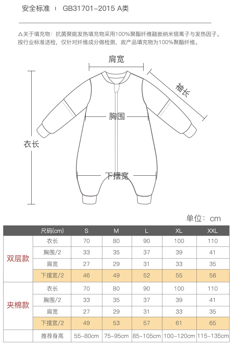 自制宝宝睡袋 裁剪图片