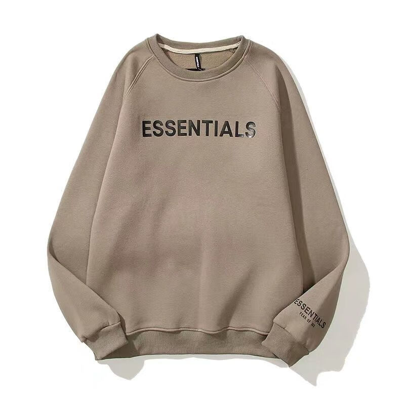 fear of god essentials fog秋天长袖上衣字母高街潮牌冬季女卫衣柏帝