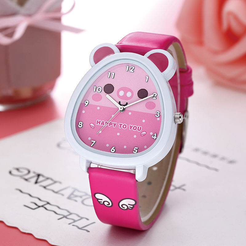 新春礼 儿童手表男童防水防摔指针式卡通幼儿小学生小孩子电子表女