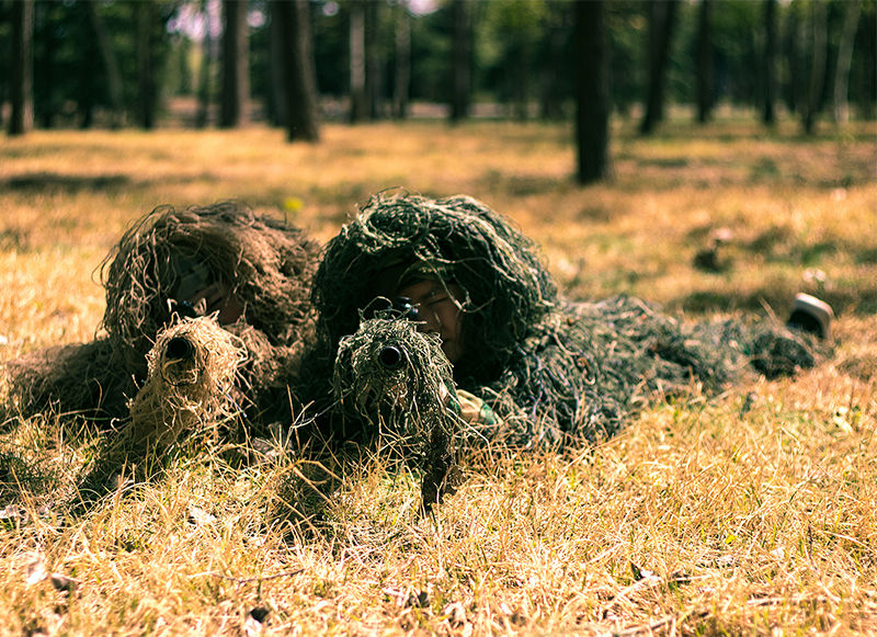 服吃鸡全套装隐身衣cs成人迷彩服和平精英沙漠色吉利服儿童90110cm