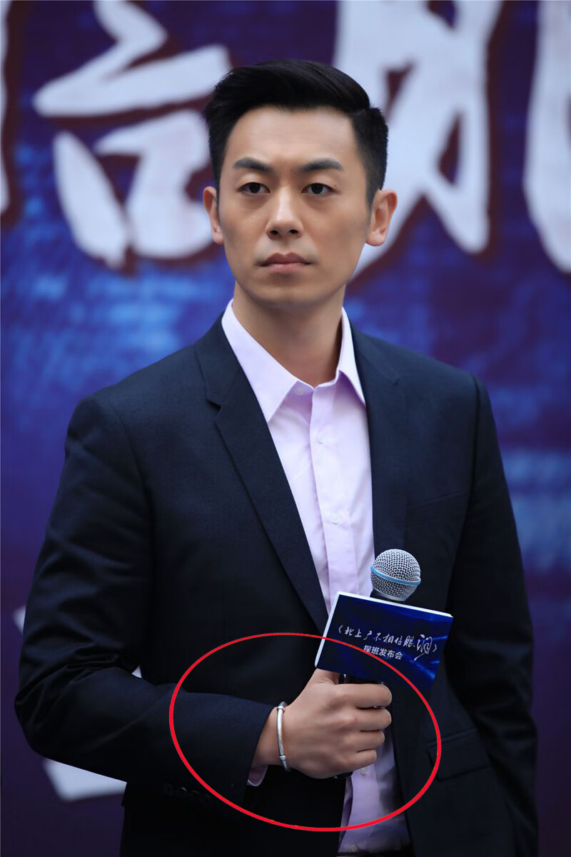 郑楚朱亚文同款男女手镯子真银999情侣手环漂洋七夕情人节礼物999手镯