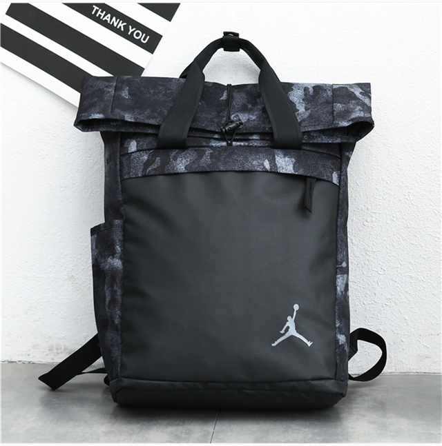 2022新款air jordan乔丹aj熊猫双肩包飞人户外背包男女学生书包学院