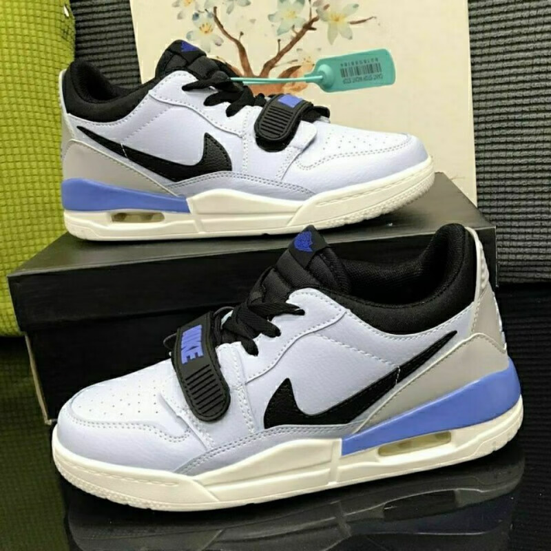 莆田aj官网纯原aj312美国队长篮球鞋低帮湖人白灰鞋百搭新款男女鞋