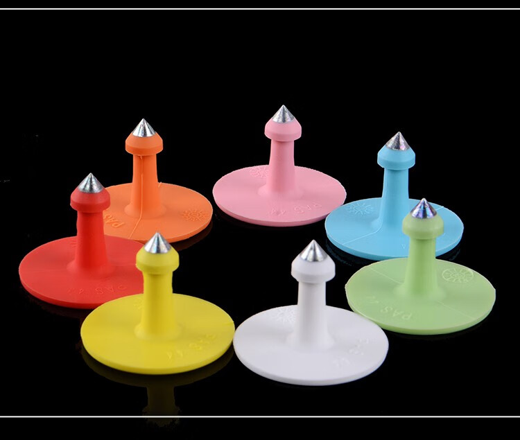 山力畜牧安乐福猪耳牌安乐福耳牌无字猪耳牌有字母猪耳标牌猪用耳标牌