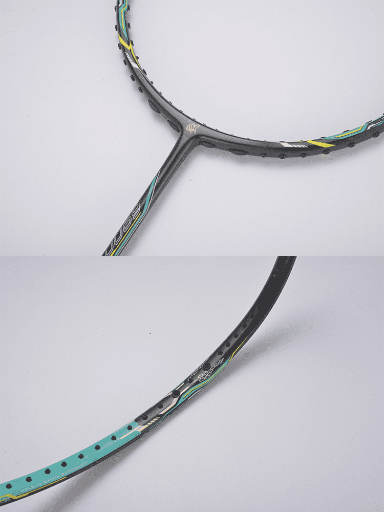 2022新款超牌羽毛球拍情侣拍学生用拍全碳素初级业余碳纤维家庭装黑粉