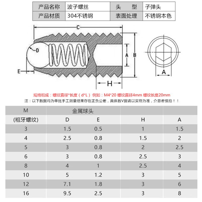 钢珠型号 大小图片