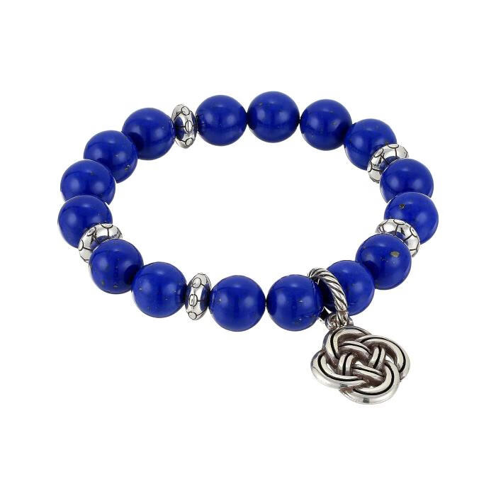 布莱顿brighton女士interlok蓝色串珠手链度假休闲风格配饰blueone