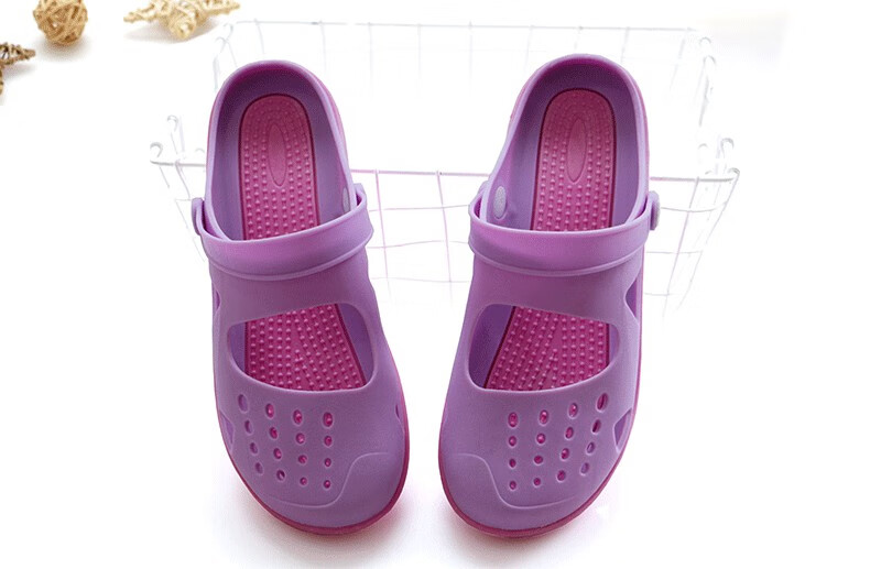 越南橡胶进口凉鞋户外淑女秋夏新款耐磨防滑凉拖鞋硅胶鞋品质定制款