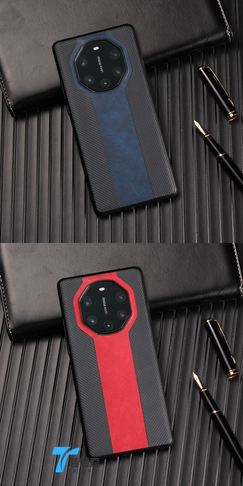 特雷索 华为mate40rs保时捷碳纤纹手机壳典藏版保护套布纹rs限量版