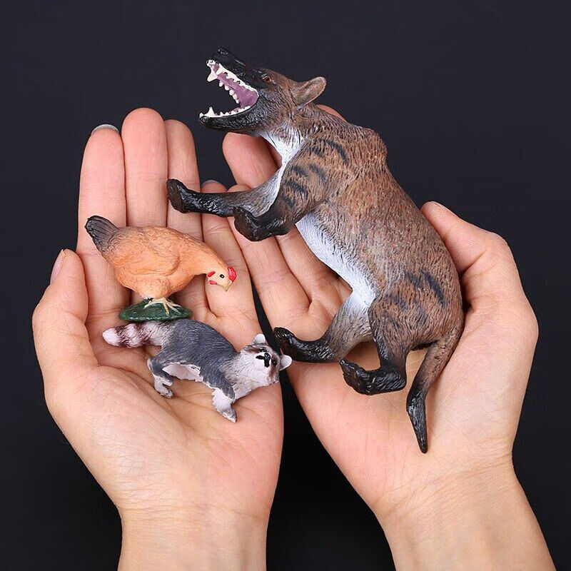 京选优品生日礼物仿真动物模型鸟类海洋鲨鱼昆虫儿童玩具中国龙火凤凰